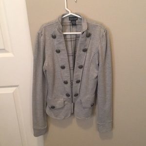 Grey fashion jacket